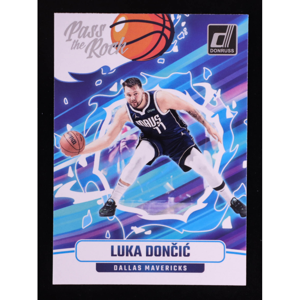 Luka Doncic 2024-25 Donruss Pass the Rock #10 at PristineAuction.com
