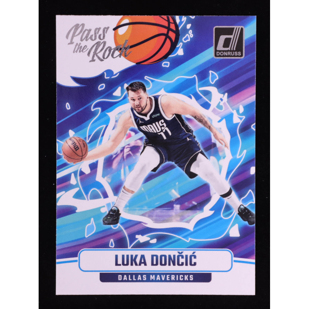 Luka Doncic 2024-25 Donruss Pass the Rock #10 at PristineAuction.com