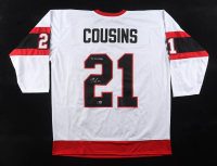 Nick Cousins Signed Jersey Inscribed "Go Senators" (Beckett) at PristineAuction.com