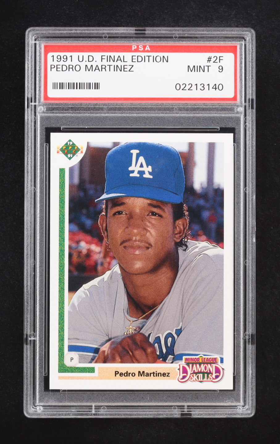 Pedro Martinez 1991 Upper Deck Final Edition #2F RC (PSA 9) at PristineAuction.com Pedro Martinez 1991 Upper Deck Final Edition #2F RC (PSA 9) at PristineAuction.com