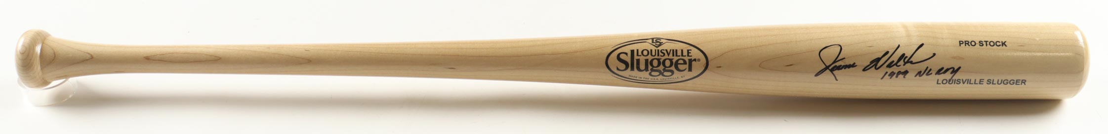Jerome Walton Signed Louisville Slugger Baseball Bat Inscribed "1989 NL ROY" (Schwartz) at PristineAuction.com Jerome Walton Signed Louisville Slugger Baseball Bat Inscribed "1989 NL ROY" (Schwartz) at PristineAuction.com