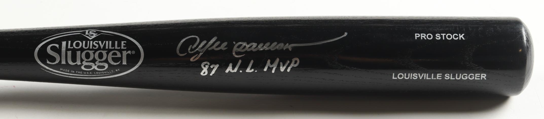 Andre Dawson Signed Louisville Slugger Baseball Bat Inscribed "87 N.L. MVP" (Schwartz) at PristineAuction.com Andre Dawson Signed Louisville Slugger Baseball Bat Inscribed "87 N.L. MVP" (Schwartz) at PristineAuction.com