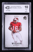 Russell Wilson 2012 SP Authentic #87 RC (BCCG 10) at PristineAuction.com