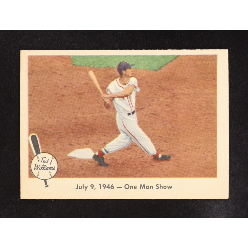 Ted Williams 1959 Fleer Ted Williams #27 7/9/46 One Man Show at PristineAuction.com