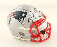 Mike Vrabel Signed Patriots Speed Mini Helmet with Custom Visor (Beckett) at PristineAuction.com