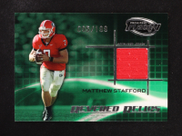 Matthew Stafford 2009 Press Pass Fusion Revered Relics Silver #RR-MS RC #095/199 at PristineAuction.com