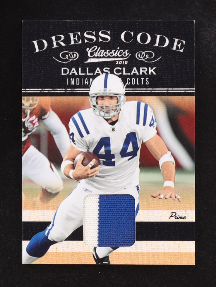 Dallas Clark 2010 Panini Dress Code Classics #14 #23/50 at PristineAuction.com Dallas Clark 2010 Panini Dress Code Classics #14 #23/50 at PristineAuction.com
