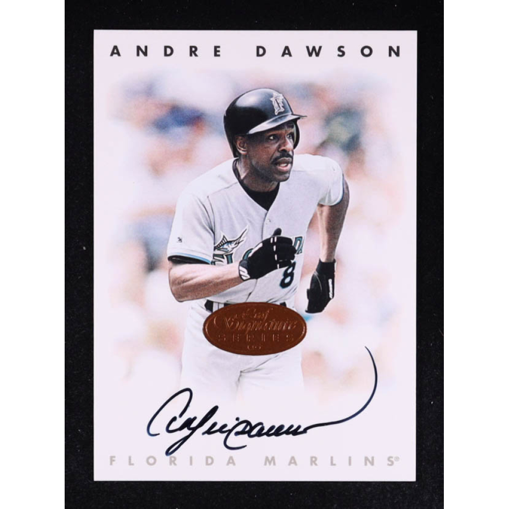 Andre Dawson 1996 Leaf Signature Autographs #56 at PristineAuction.com
