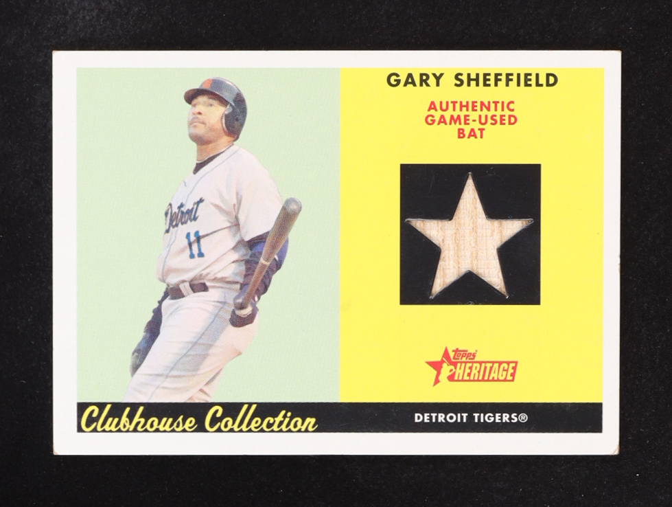 Gary Sheffield 2007 Topps Clubhouse Collection Heritage Relic #CCGS at PristineAuction.com Gary Sheffield 2007 Topps Clubhouse Collection Heritage Relic #CCGS at PristineAuction.com