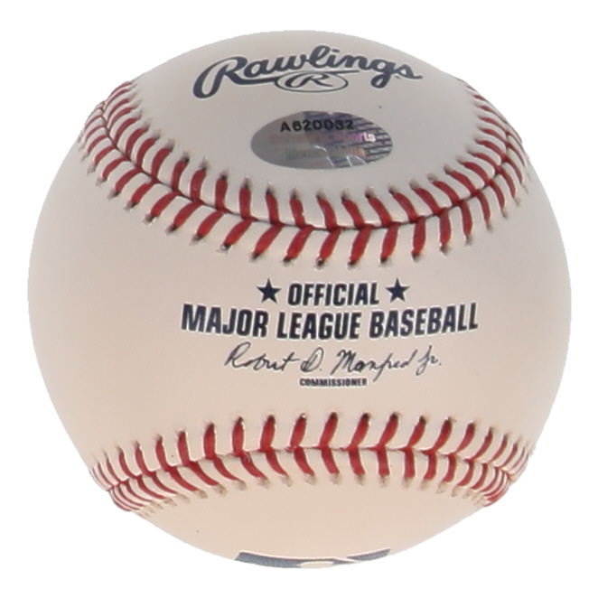 Juan Gonzalez Signed OML Baseball Inscribed "96, 98 AL MVP" (Schwartz) at PristineAuction.com Juan Gonzalez Signed OML Baseball Inscribed "96, 98 AL MVP" (Schwartz) at PristineAuction.com