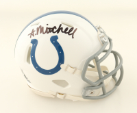 Adonai Mitchell Signed Colts Speed Mini Helmet (Fanatics) at PristineAuction.com