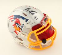 Rob Gronkowski Signed Custom Speed Mini Helmet with Custom Visor (Radtke) at PristineAuction.com