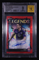Kaka 2024 Finest MLS Legends Autographs Red Refractors #FLAKA #4/5 (BGS 9 | Auto 10) at PristineAuction.com