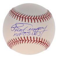 Rick Dempsey Signed OML Baseball Inscribed "MVP 83 WS" (Schwartz) at PristineAuction.com