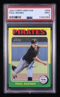 Paul Skenes 2024 Topps Heritage #594 RC (PSA 9) at PristineAuction.com