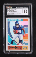Saquon Barkley 2018 Playoff Rookie Wave #2 RC (CGC 10) at PristineAuction.com