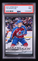 Calum Ritchie 2024-25 Upper Deck #477 YG RC (PSA 9) at PristineAuction.com
