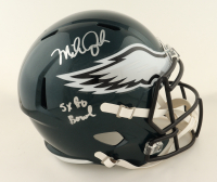 Mike Quick Signed Eagles Full-Size Speed Helmet Inscribed "5x Pro Bowl" (Schwartz) at PristineAuction.com