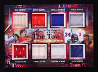 2024 ITG Used Sports The Town Memorabilia Spectrum Pink #TT9 #2/12 Mike Schmidt / Bobby Clarke / Charles Barkley / Bryce Harper / Julius Erving / Steve Carlton / Donovan McNabb / Allen Iverson at PristineAuction.com