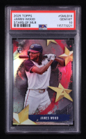 James Wood 2025 Topps Stars of MLB #SMLB18 RC (PSA 10) at PristineAuction.com