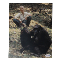 Jane Goodall Signed 8x10 Photo Inscribed "Hear Your Heart" (ACOA) at PristineAuction.com
