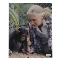 Jane Goodall Signed 8x10 Photo (ACOA) at PristineAuction.com