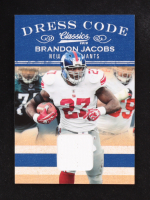 Brandon Jacobs 2010 Panini Classics Dress Code #21 #035/299 at PristineAuction.com