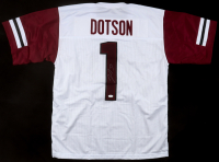 Jahan Dotson Signed Jersey (JSA) at PristineAuction.com