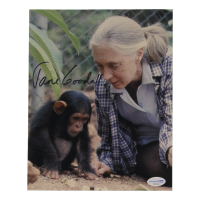 Jane Goodall Signed 8x10 Photo (ACOA) at PristineAuction.com