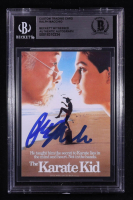 Ralph Macchio Signed "The Karate Kid" Custom Trading Card (BGS) at PristineAuction.com