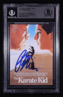 Ralph Macchio Signed "The Karate Kid" Custom Trading Card (BGS) at PristineAuction.com