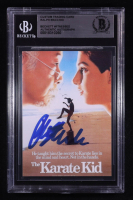 Ralph Macchio Signed "The Karate Kid" Custom Trading Card (BGS) at PristineAuction.com