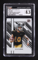 Ju Ju Lewis 2024 Leaf Collective Pro Set Pre-Production Proof White Lava #PSB97 #1/1 RC (CGC 8.5) at PristineAuction.com