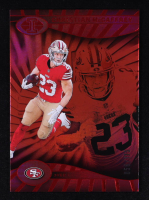 Christian McCaffrey 2024 Panini Illusions Trophy Collection Red #77 #056/175 at PristineAuction.com