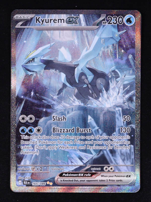 Kyurem ex 2025 Pokemon TCG Scarlet and Violet Black Bolt #165 at PristineAuction.com Kyurem ex 2025 Pokemon TCG Scarlet and Violet Black Bolt #165 at PristineAuction.com