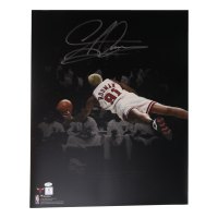 Dennis Rodman Signed Bulls 16x20 Photo (Schwartz) at PristineAuction.com