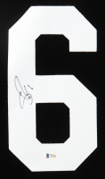 Shea Weber Signed Jersey Number "6" Patch (Beckett) at PristineAuction.com