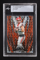 Carson Beck 2024 Leaf Metal Pre-Production Proof Laser Orange #NNO #1/1 RC (Leaf) at PristineAuction.com