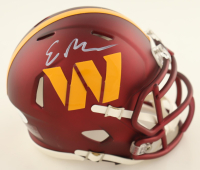 Emmanuel Forbes Jr. Signed Commanders Speed Mini Helmet (JSA) at PristineAuction.com