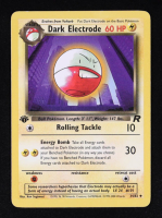 Dark Electrode 2000 Pokemon Team Rocket 1st Edition #34 at PristineAuction.com