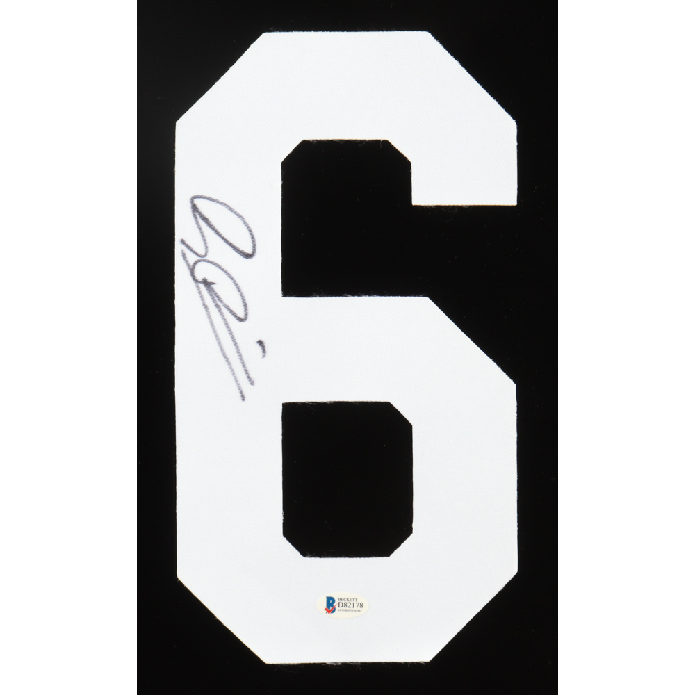 Rasmus Dahlin Signed Jersey Number "6" Patch (Beckett) at PristineAuction.com