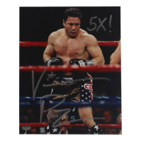 Vinny Paz Signed 8x10 Photo Inscribed "5x!" (Schwartz) at PristineAuction.com
