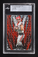 Carson Beck 2024 Leaf Metal Pre-Production Proof Laser Red #NNO #1/1 RC (Leaf) at PristineAuction.com
