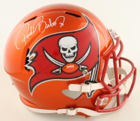 Ronde Barber Signed Buccaneers Full-Size Flash Alternate Speed Helmet (Beckett) at PristineAuction.com