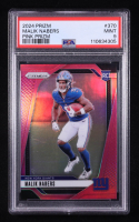 Malik Nabers 2024 Panini Prizm Prizms Pink #370 RC (PSA 9) at PristineAuction.com