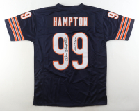 Dan Hampton Signed Jersey Inscribed "HOF 2002" (JSA) at PristineAuction.com