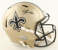 Spencer Rattler Signed Saints Full-Size Speed Helmet (PSA) at PristineAuction.com