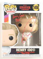 Jamie Campbell Bower Signed "Stranger Things" #1458 Henry (001) Funko Pop Inscribed "Henry Creel 001" (JSA) at PristineAuction.com