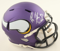 Joshua Dobbs Signed Vikings Matte Alternate Speed Mini Helmet (JSA & PIA) at PristineAuction.com