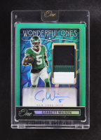Garrett Wilson 2024 Panini One Wonderful Ones Autographs Green #364 #16/40 at PristineAuction.com